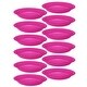 preview thumbnail 6 of 4, Plastic Plate 15Ounce Microwavable,Dishwasher Safe Pink