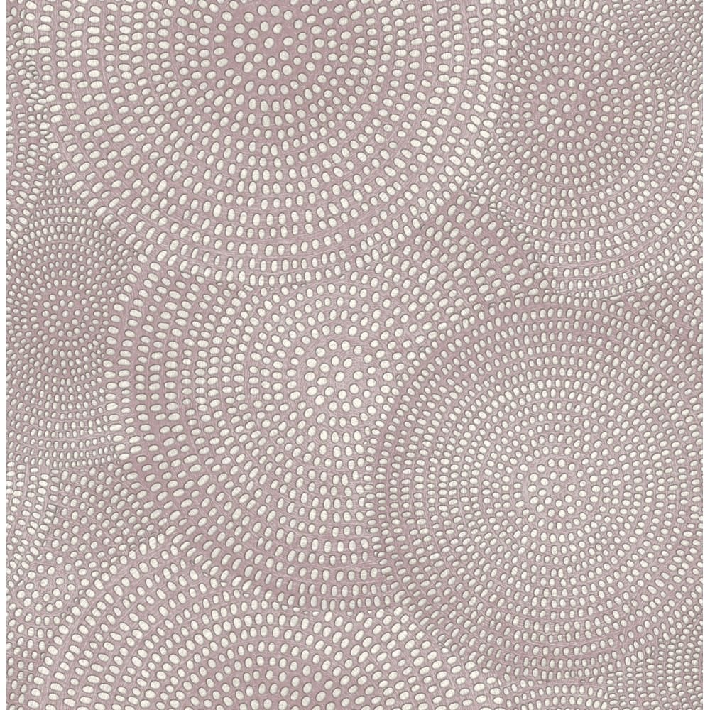 Seabrook Designs Sherrie Circles Unpasted Wallpaper