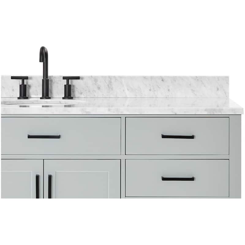 Ariel T067SCW2OVO Hepburn 67" Free Standing Single Oval Basin Vanity