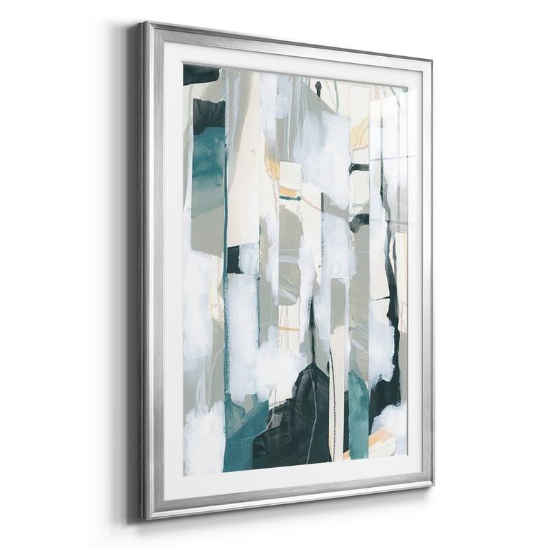 Sea Cavern Strata I Premium Framed Print - Ready to Hang