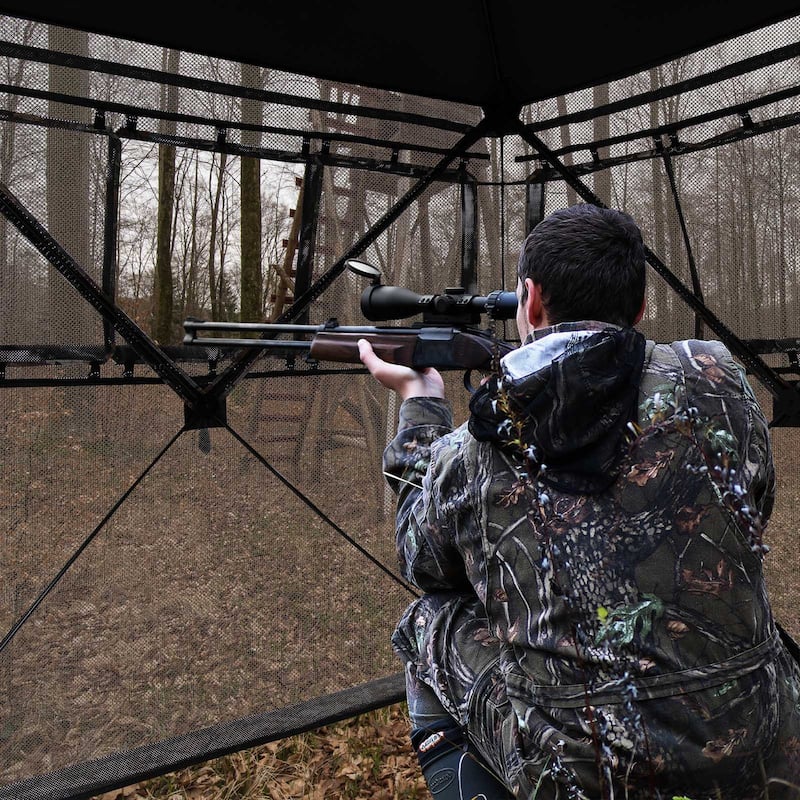 Costway Hunting Blind Portable Pop Up Ground Tent 2-3 Person with - See Details