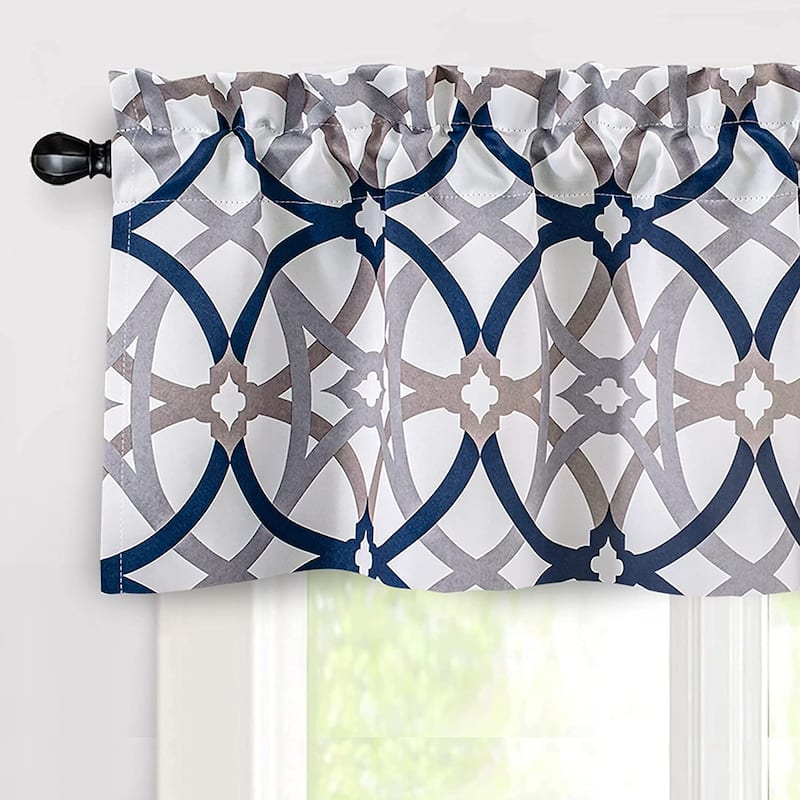 DriftAway Alexander Spiral Geo Trellis Pattern 3 Pieces Kitchen Set