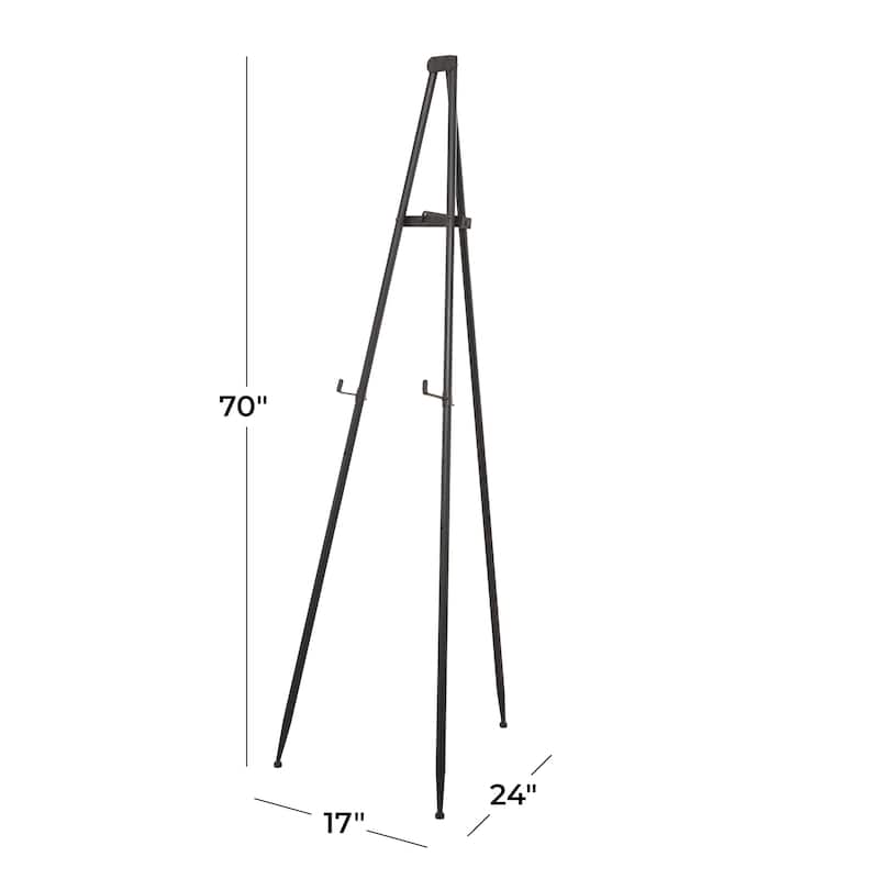 Metal Traditional Easel - 24 x 17 x 70
