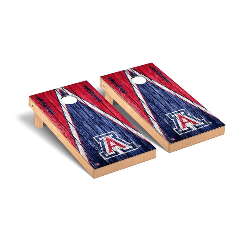Arizona Wildcats 2x4 Pro Cornhole Boards - V3 - Include Team Bags + Carry Case