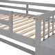preview thumbnail 35 of 50, Twin over Twin Bunk Bed with 4 Drawers and 3 Shelves