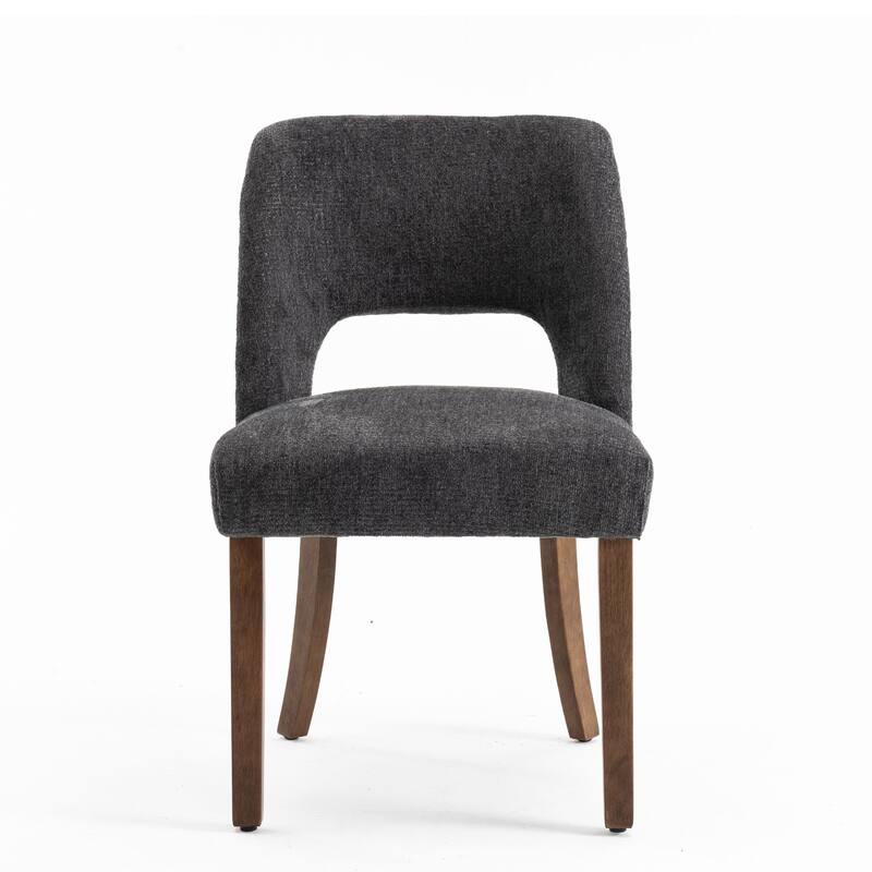 Wooden Dining Chairs Set of 2/4/6,Modern Fabric Upholstered Dining Room Chair Kitchen Chairs