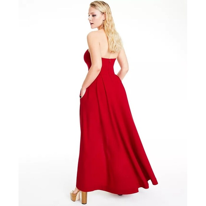 speechless red dress Speechless Red V-Neck Skater Dress