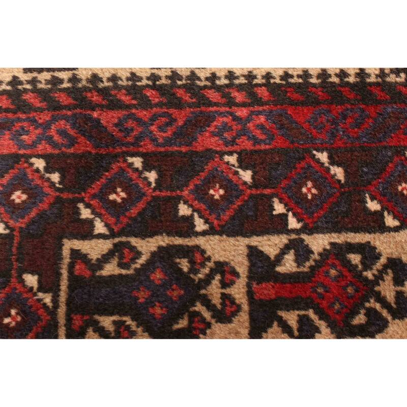 ECARPETGALLERY Hand-knotted Teimani Tan Wool Rug - 3'0 x 5'0