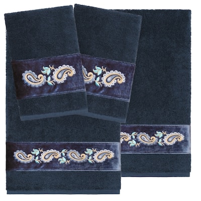 Authentic Hotel and Spa Turkish Cotton Mackenzie 4PC Towel Set