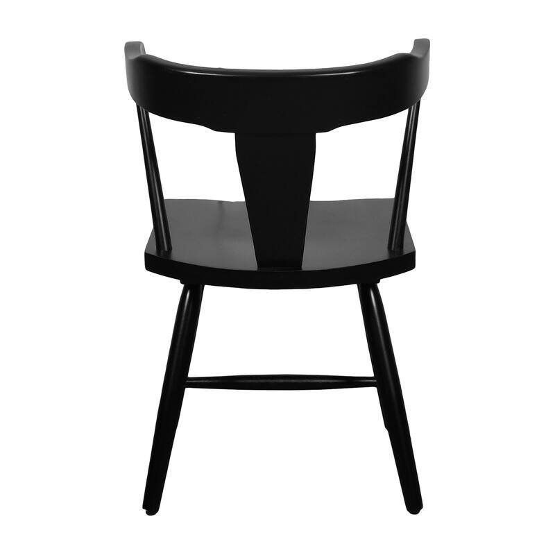 Aero Solid Wood Wish-bone Dining Chairs, Set of Two by East at Main