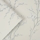 preview thumbnail 3 of 3, Laura Ashley Willow Off White and Steel Wallpaper
