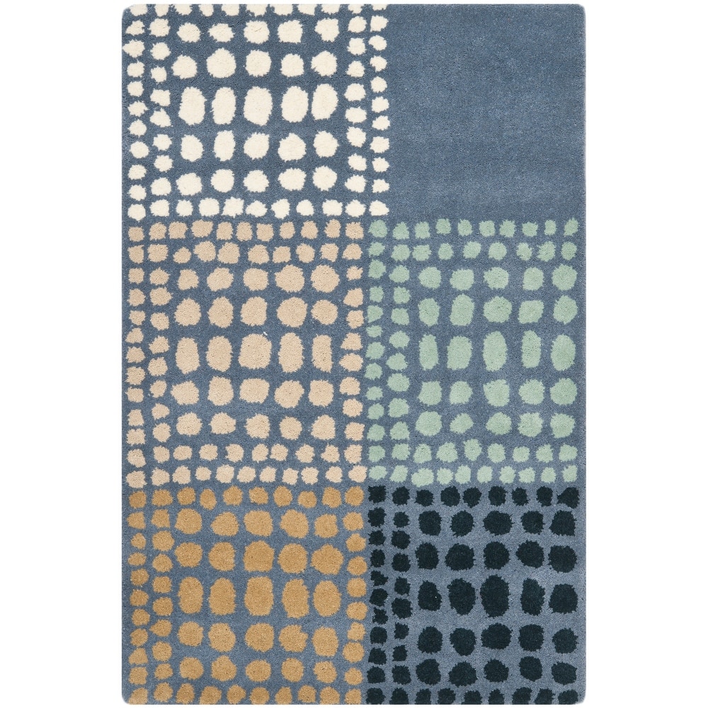 SAFAVIEH Handmade Wyndham Shendvera Modern Wool Rug