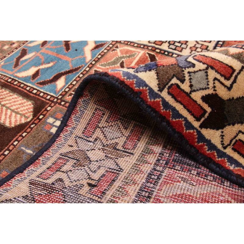 ECARPETGALLERY Hand-knotted Kayseri Vintage Light Red Wool Rug - 4'11 x 9'6