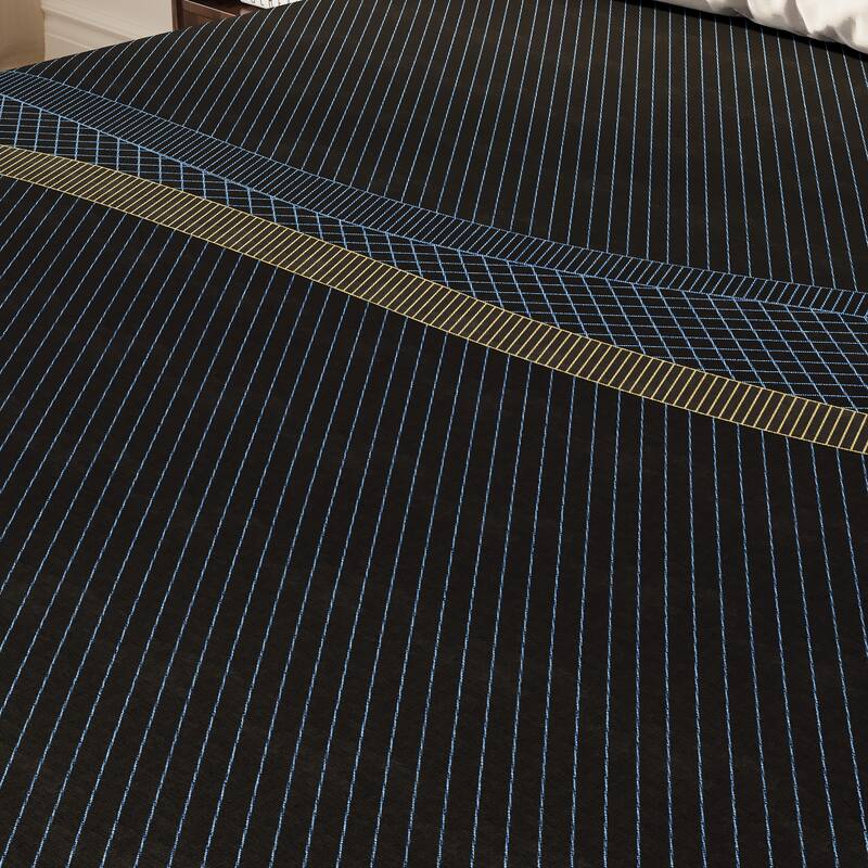 12-inch Black Memory Foam Mattress with Removable Cover, CertiPUR-US Certified