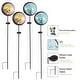 preview thumbnail 3 of 2, Adeco 4 Pack Solar Powered Decorative Angel Garden Stakes