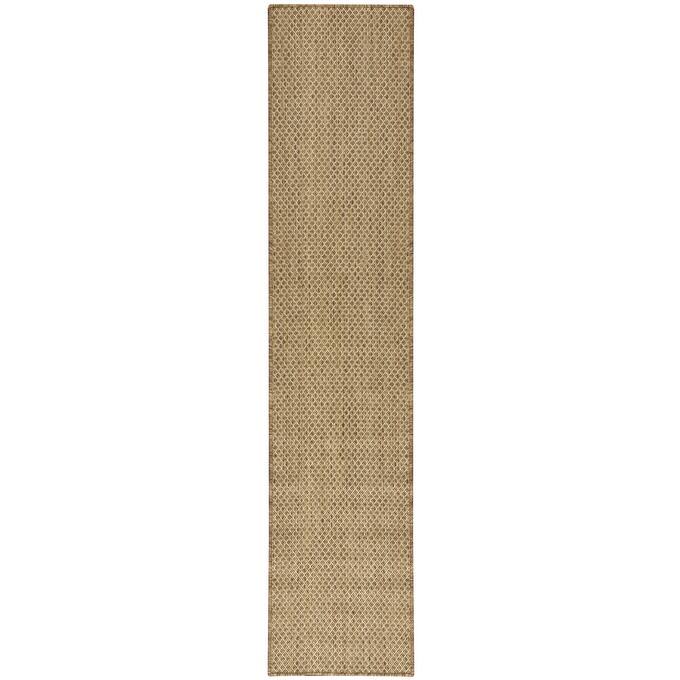 Nourison Courtyard Indoor/Outdoor Modern Geometric Area Rug
