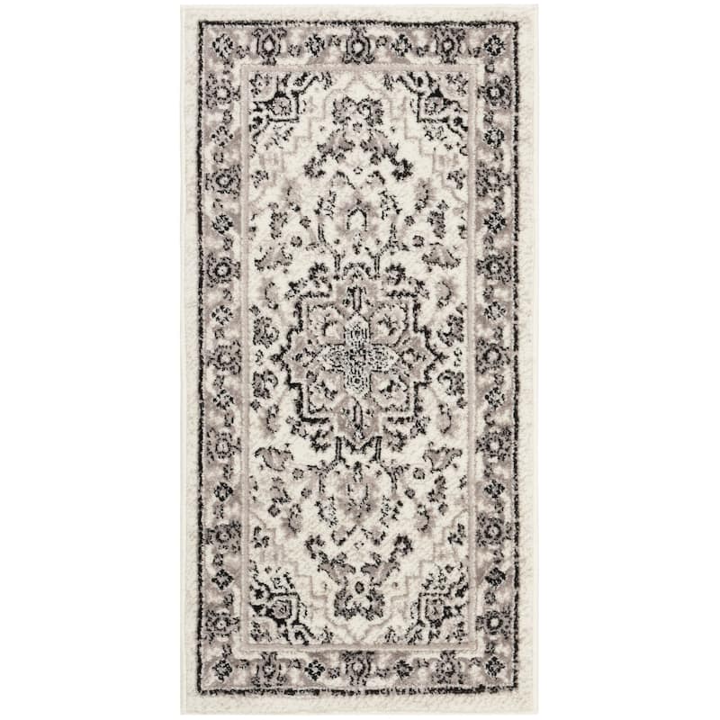 SAFAVIEH Skyler Agoritsa Oriental Boho Rug - 2' x 4' - Grey/Ivory