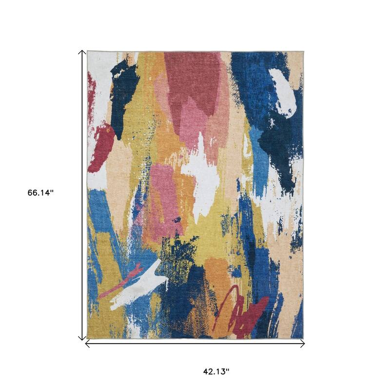HomeRootsAbstract Modern Runner Area Rug