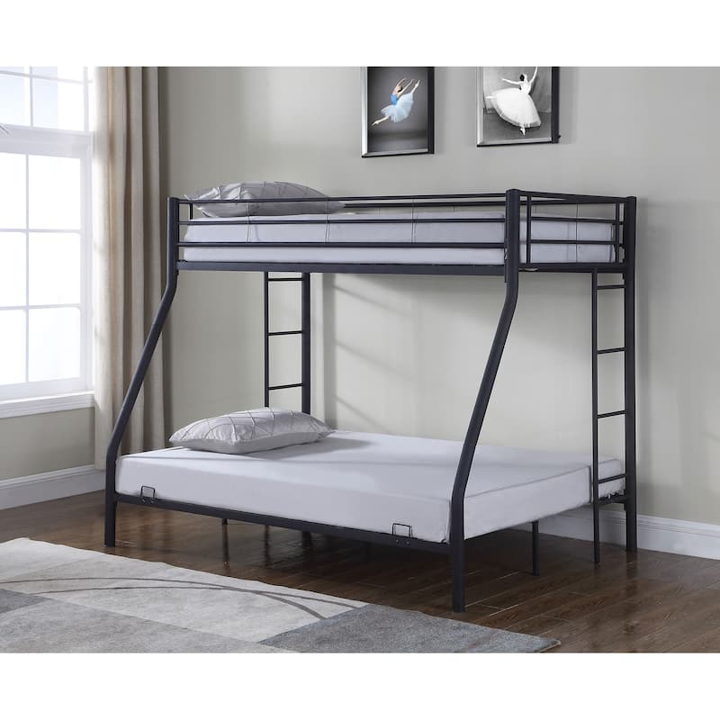 Hayward Contemporary Metal Frame Bunk Bed