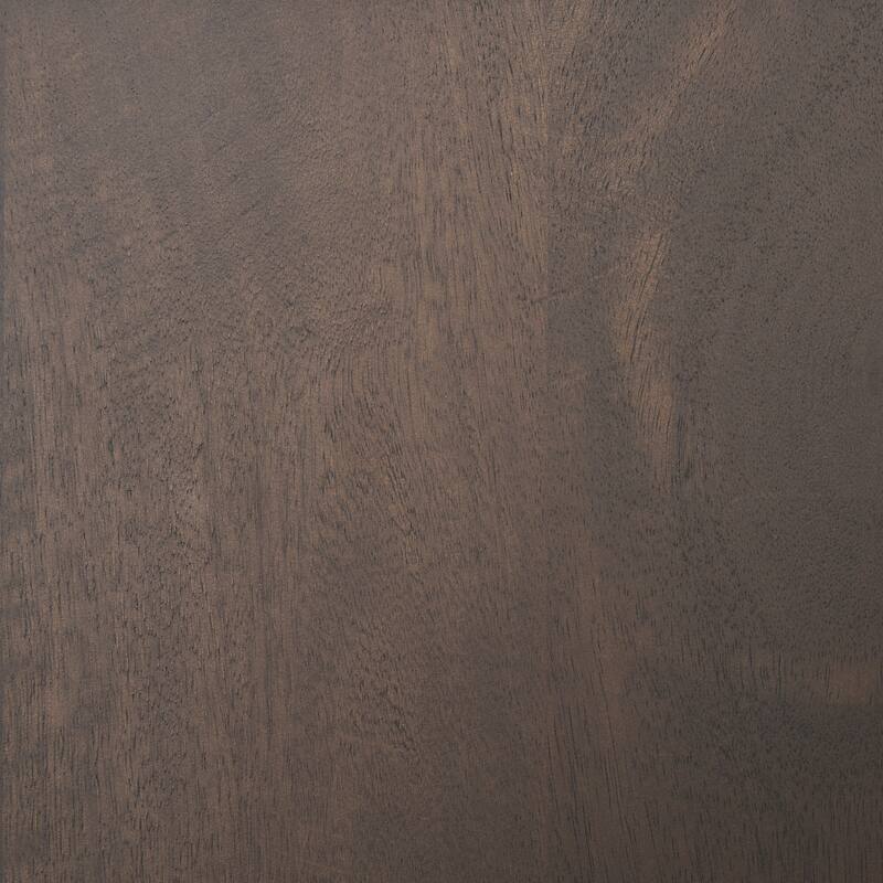 Takoda Dark Brown Wood Tapered Drum Accent Table - 19.0L x 19.0W x 20.5H