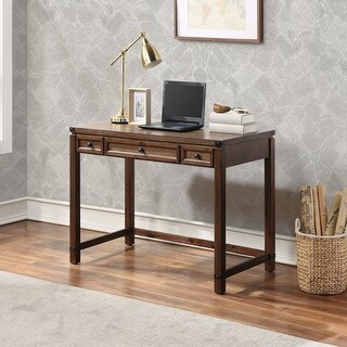 Baton Rouge Desk Baton Rouge Home Office Writing Desk in Brushed Walnut Finish - Bed ...