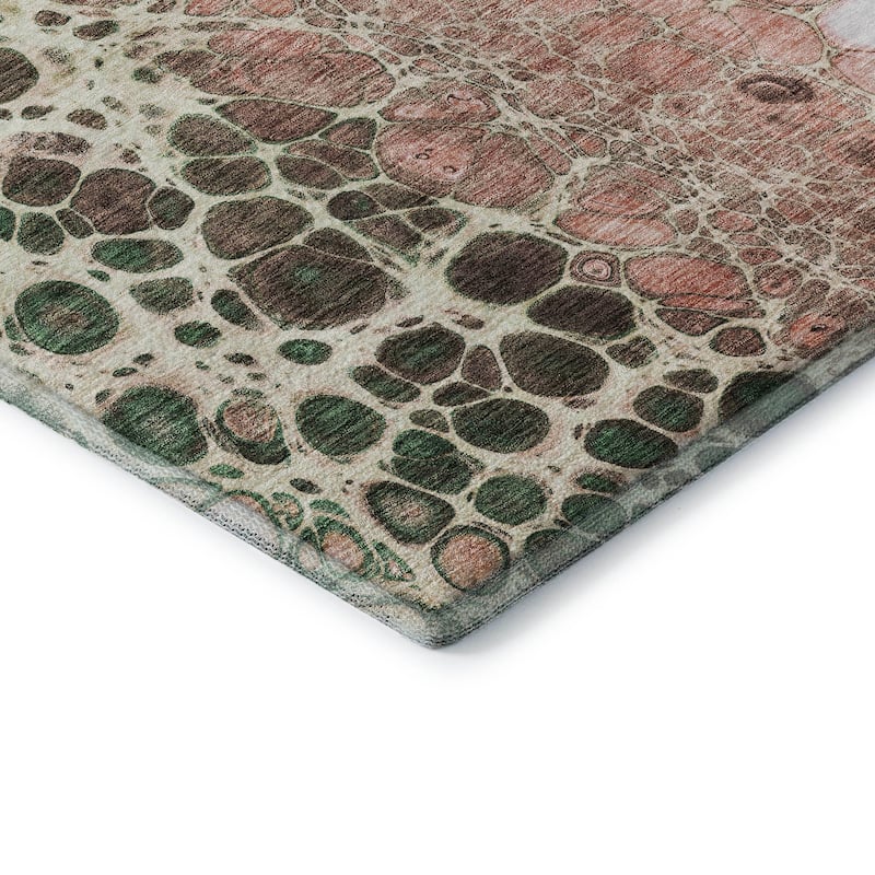 Premium Washable Super Soft Abstract Ombre Mayfield Rug