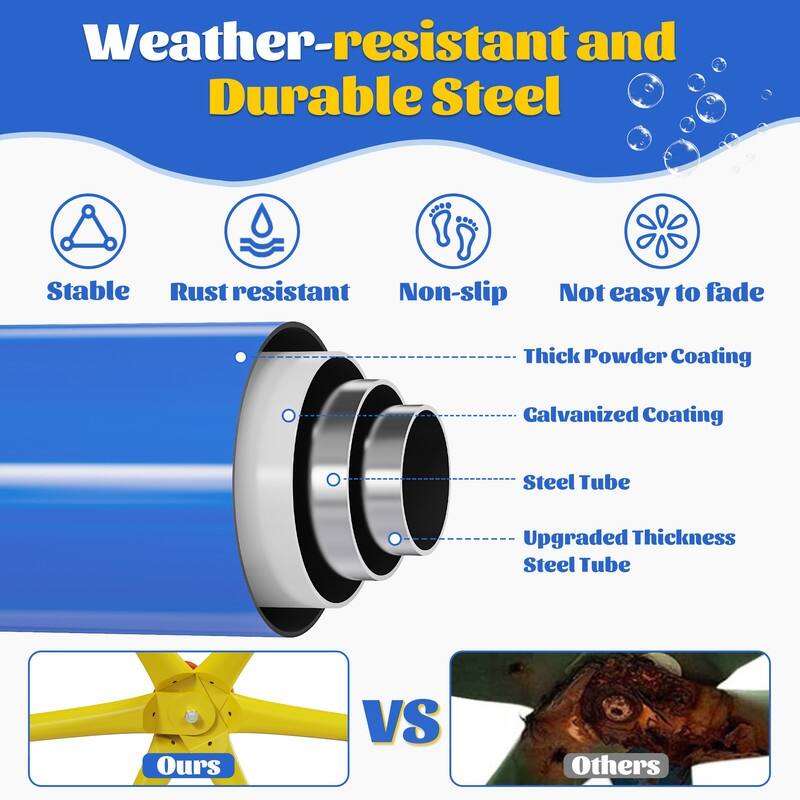 6FT Geometric Climbing Dome Climber Playground for Kids 3-10, Climbing Toys for Kids - N/A