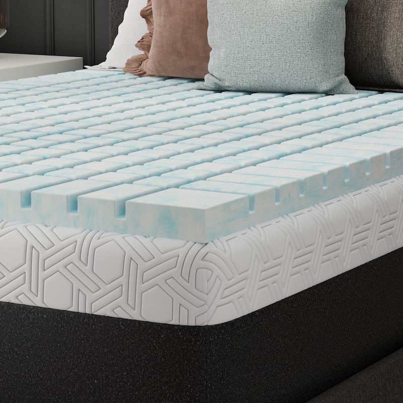 Neven® Ultraflex 4-Inch Gel Foam & Fiber Topper