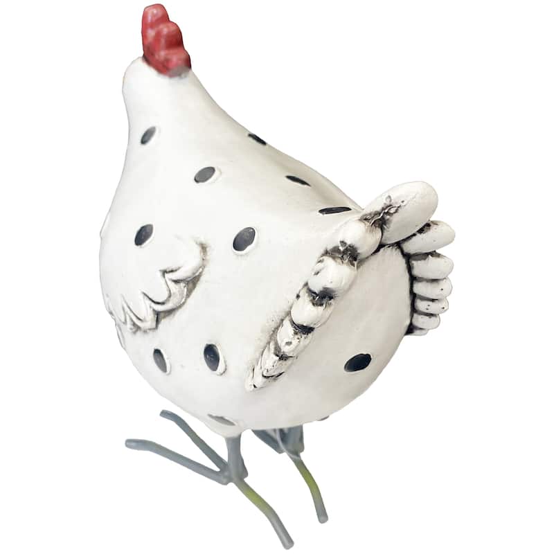 6" Shabby Chic Chicken