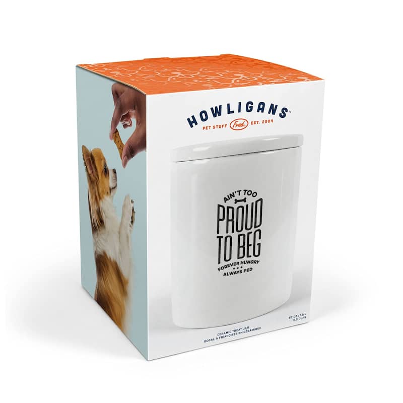 Fred Howligans Treat Jar - 5.25" x 7"