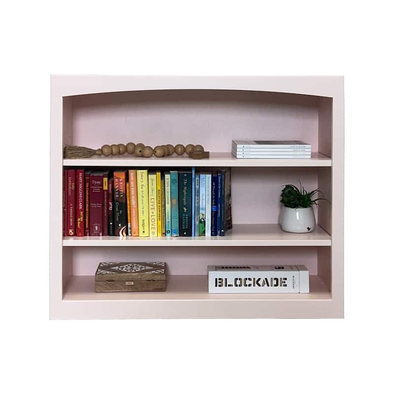 Arch+Haven Solid Wood Bookcase 36 x 30