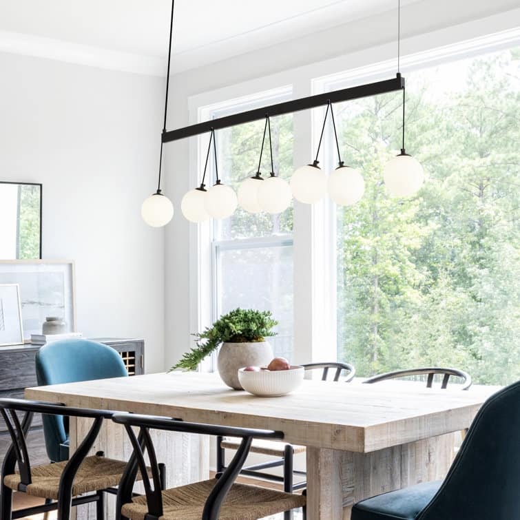 8 - Light Sphere Globe Chandelier[No Bulb]