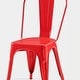 preview thumbnail 39 of 116, Industrial Metal 18 Inch Stackable Dining Chair Set