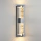 preview thumbnail 18 of 26, Modern LED Wall Sconce 10W Bubble Crystal Sconces Dimmable Wall Lighting for Bathroom Mirror Brushed Nickel