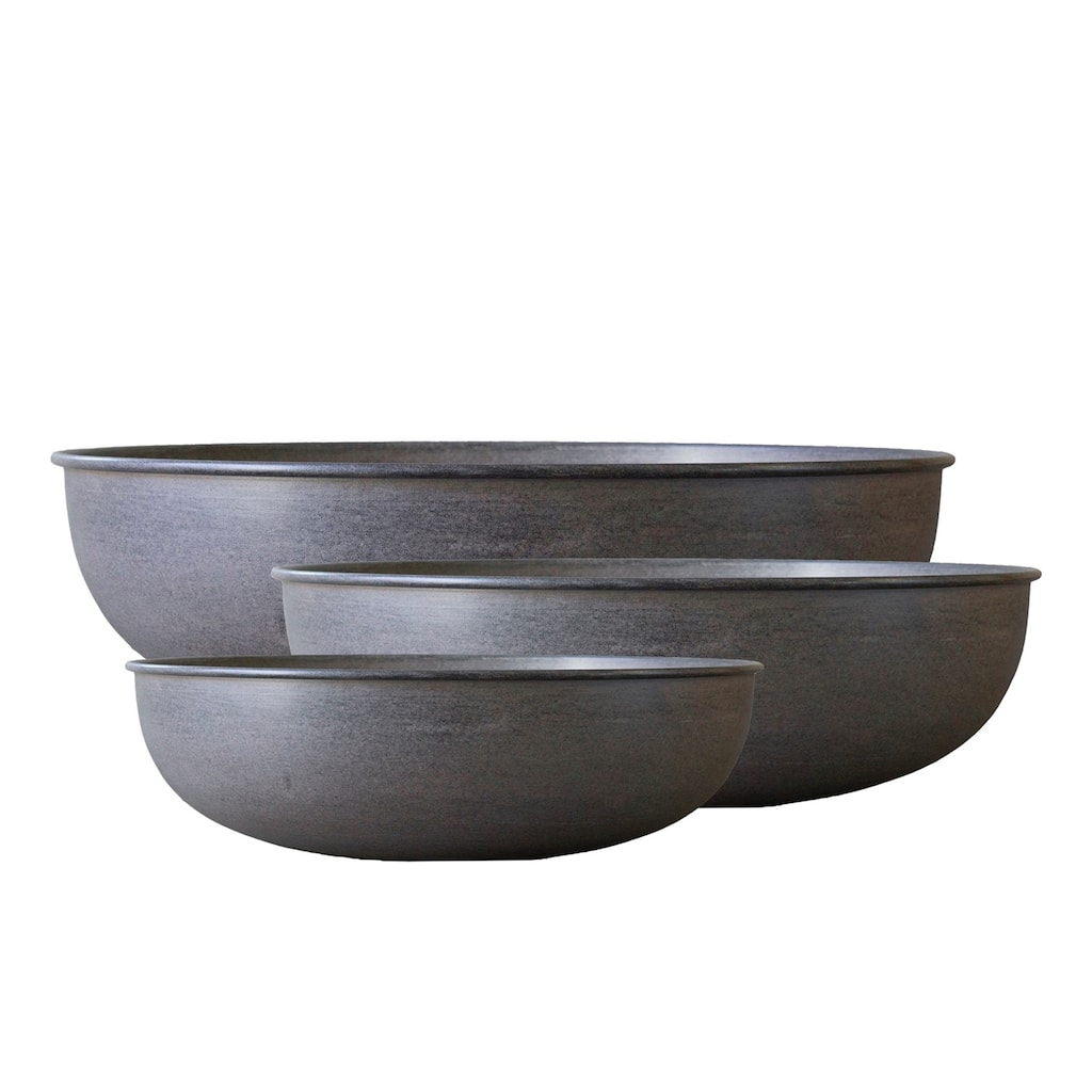 OUT BOWL 3-set brown - Brown