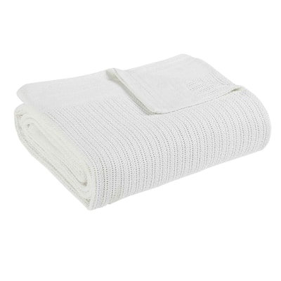 Fiesta® White Full/Queen Blanket