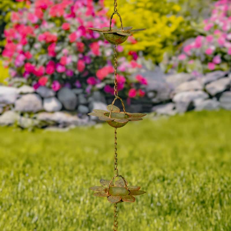 Iron and Rust Style Rain Chains- Multiple Styles