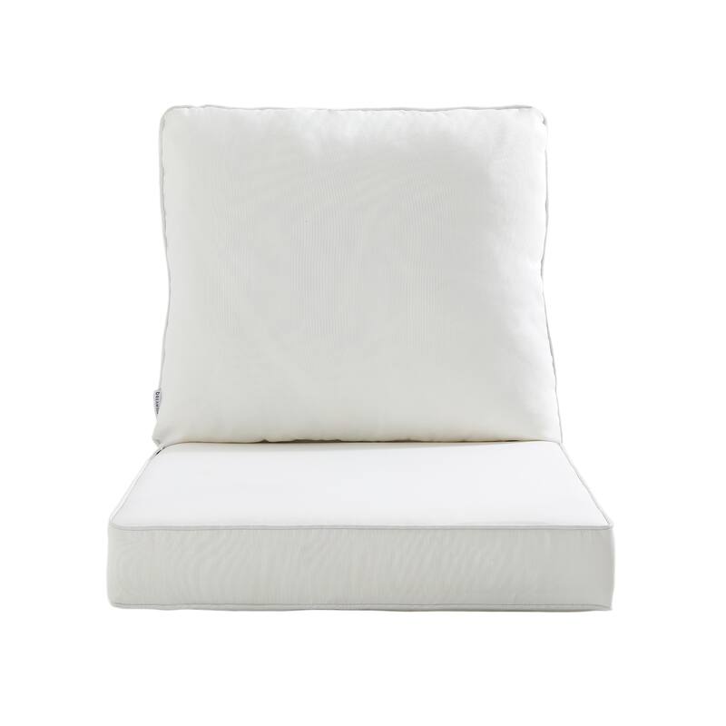 Outdoor 4.9" Thick Cushion Set with Back Cushions and Seat Cushions