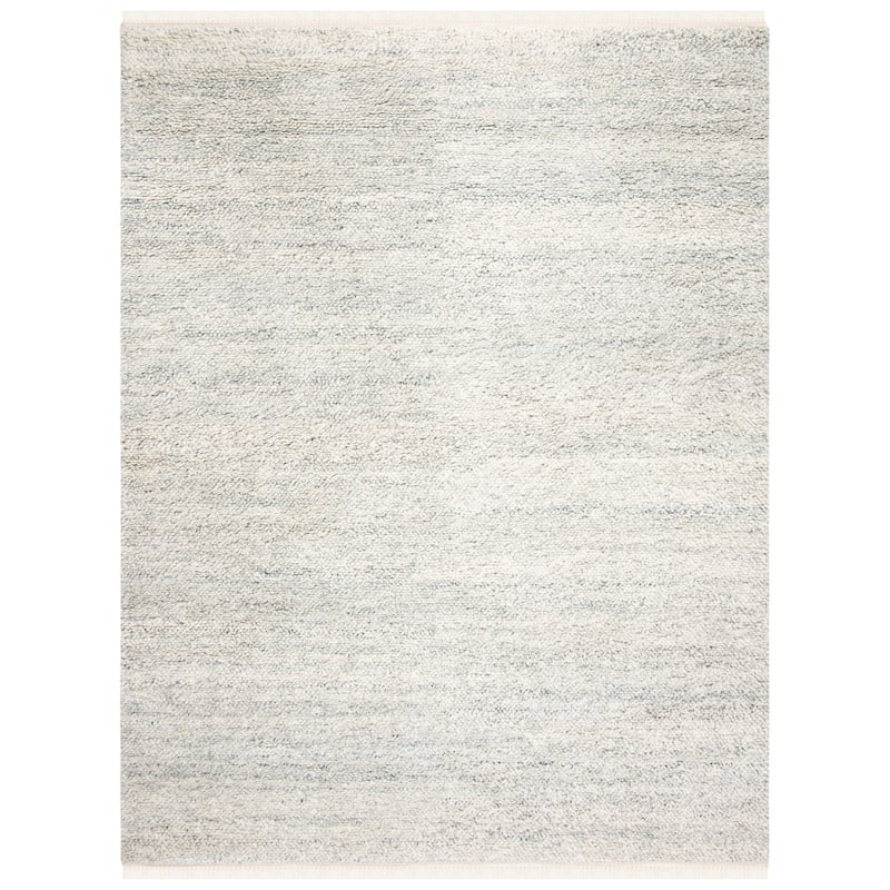 SAFAVIEH Handmade Casablanca Shag Tribal Grey Wool Rug