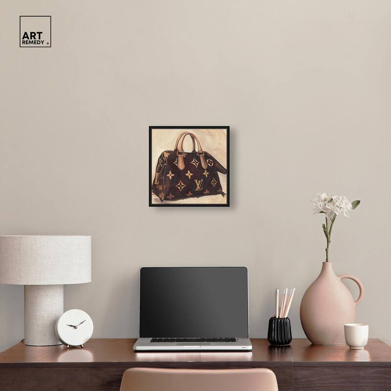Doll Memories Majestic Monogram Canvas by Art Remedy