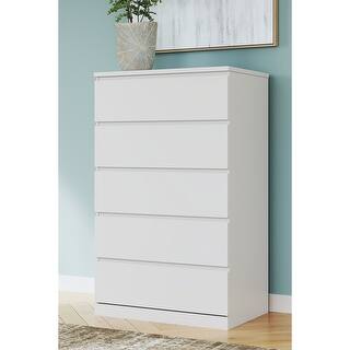 Signature Design by Ashley Onita White Chest of Drawers
