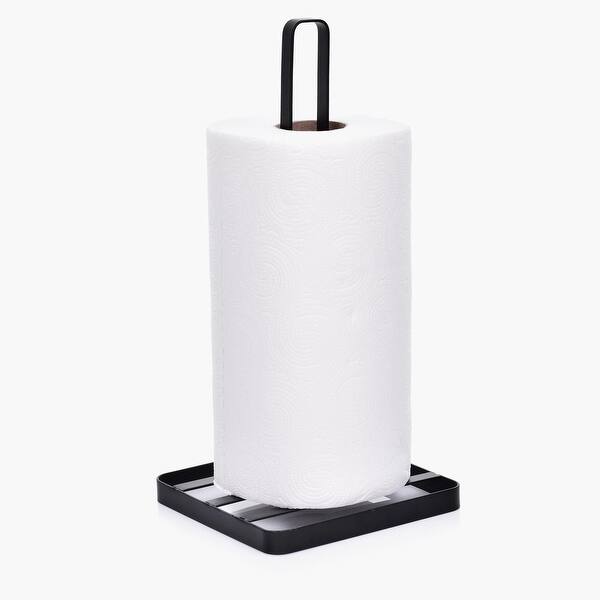 Black Stainless Steel Paper Towel Stand On Sale Bed Bath & Beyond