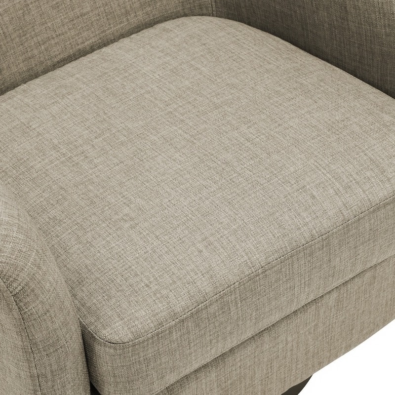 UIXE 360° Swivel Barrel Accent Chair Armchair For Living Room