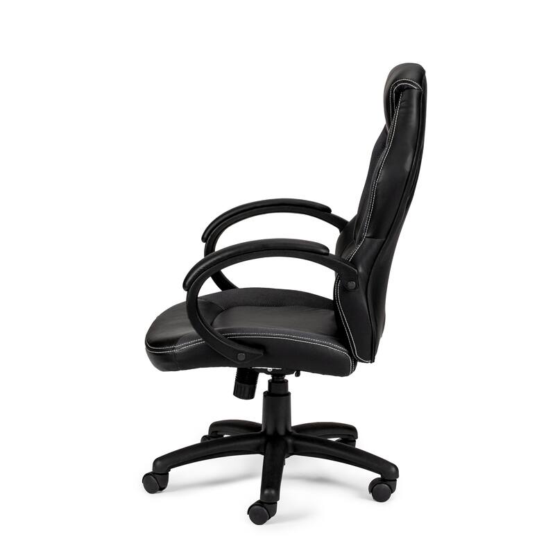 Poundex Upholstered Gaming Chair
