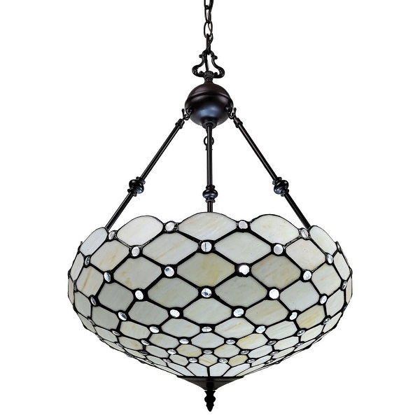 Black and white tiffany ceiling light hotsell
