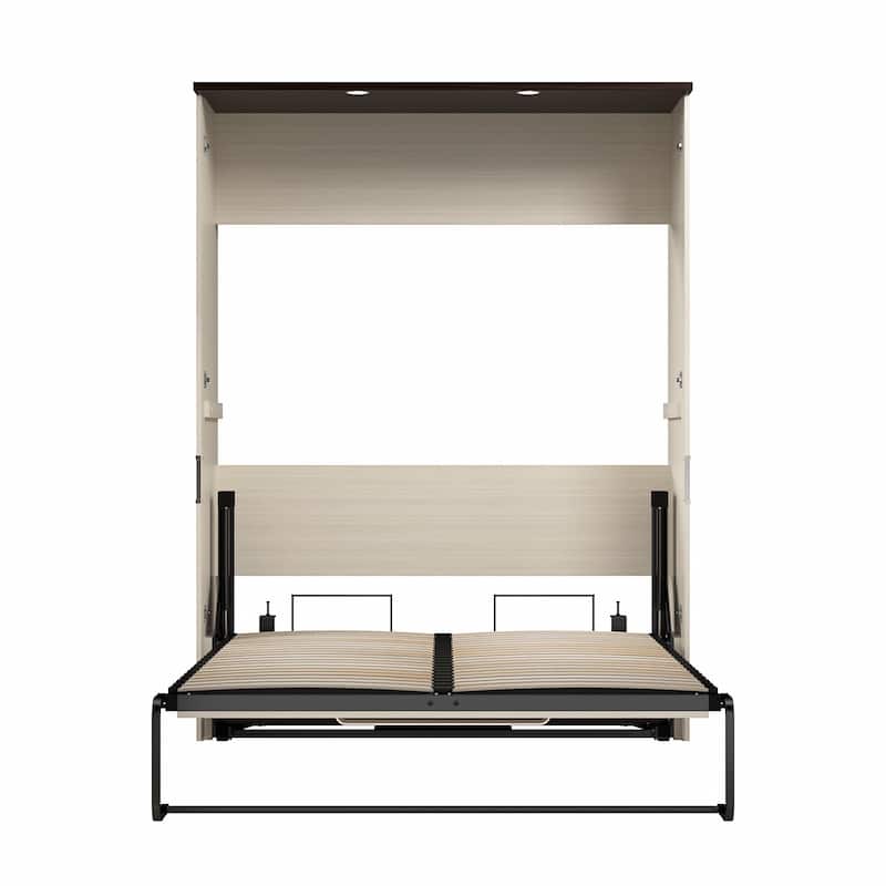 Lumina 61W Full Murphy Bed with Desk by Bestar