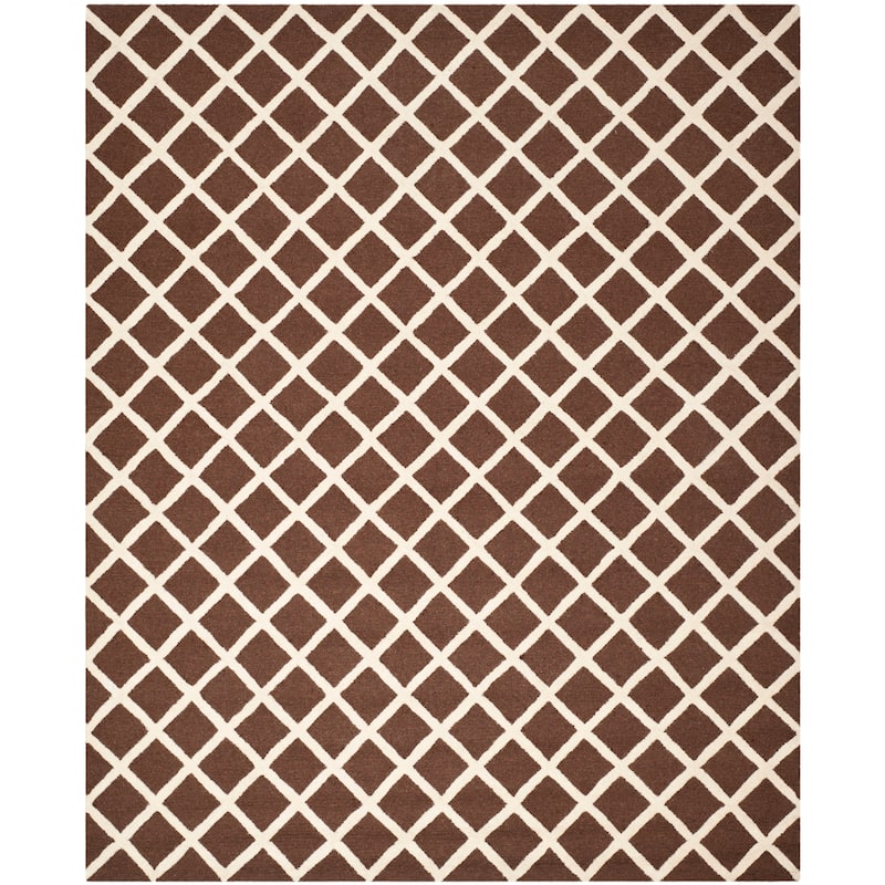 SAFAVIEH, Handmade Cambridge Siire Moroccan Trellis Wool Rug
