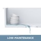 preview thumbnail 14 of 14, MorningGlow 33 in. Undermount/Drop-In Single Bowl White Fireclay Workstation Kitchen Sink with Accessories