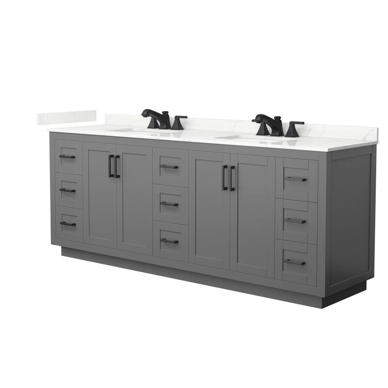 Wyndham Collection WCF292984D-QTZ-US3MXX Miranda 84" Free Standing
