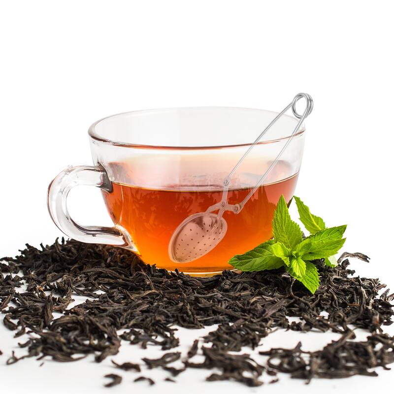 1 Pcs Egg Snap Tea Ball Infuser, Tea Strainer, Silver